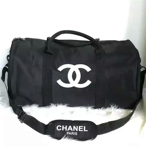 fake chanel gym bag|authentic chanel bag.